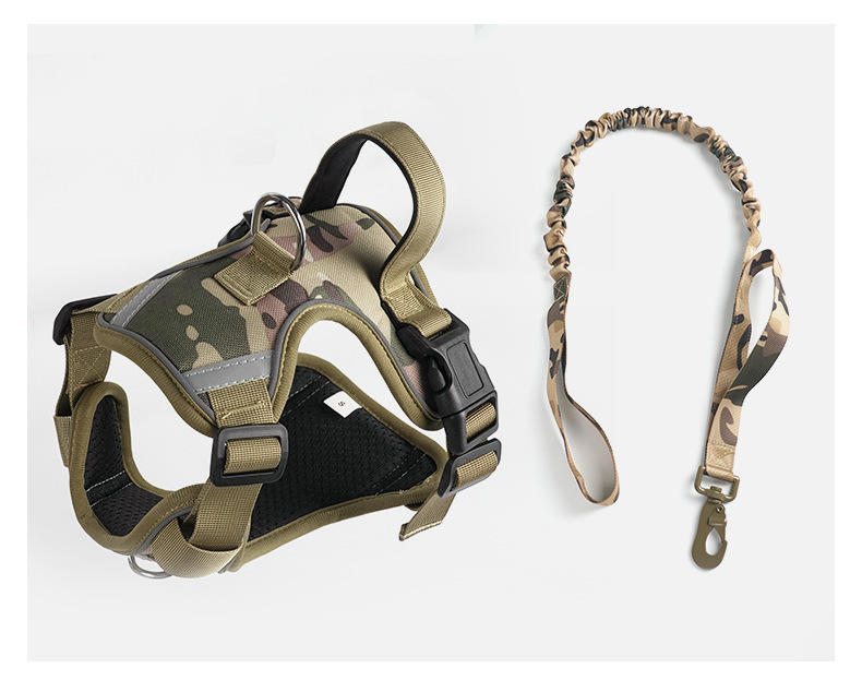 Wholesale of pet supplies in the form of a vest from a manufacturer, export dog chains, and extendable for large dogs pic 12