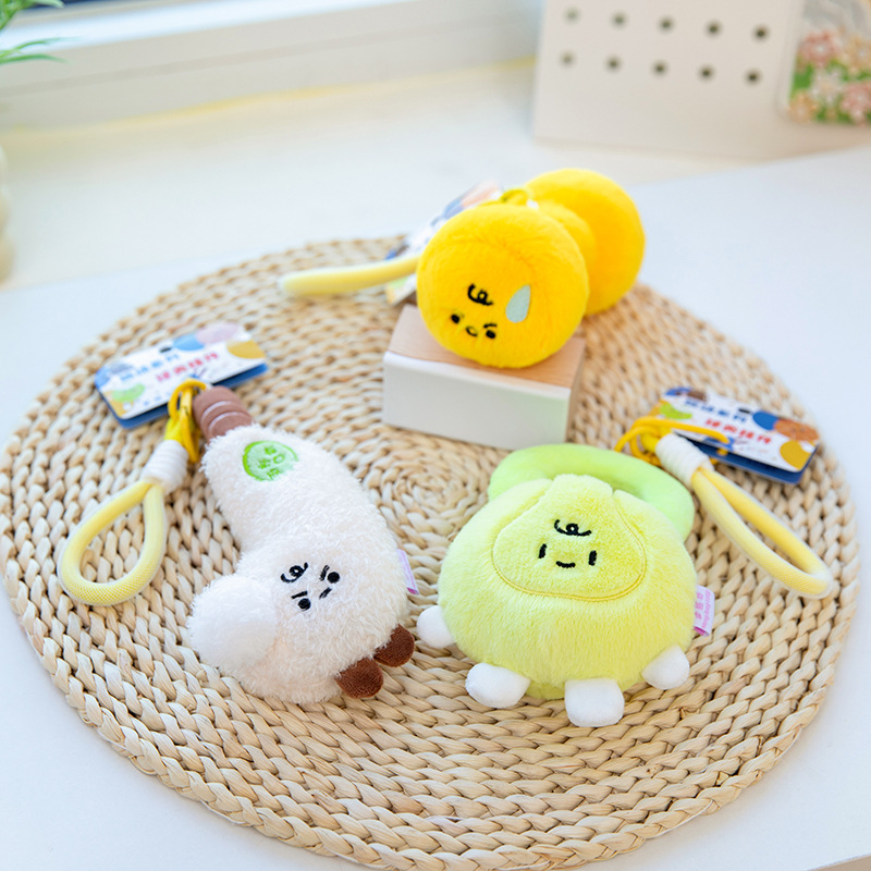 新款运动小挂件哑铃毛绒玩具体育馆活动礼品高尔夫球杆儿童礼物批详情24