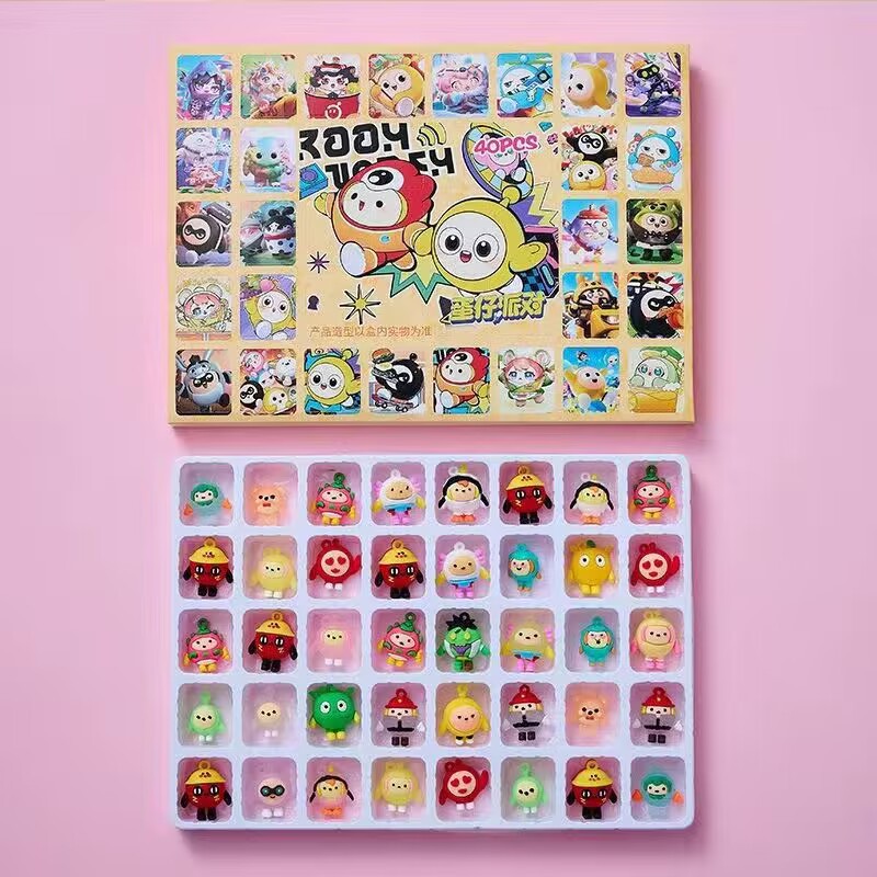 40入三丽鸥公仔卡通礼盒洞洞乐盲盒盒装小学生儿童六一礼物解压详情5
