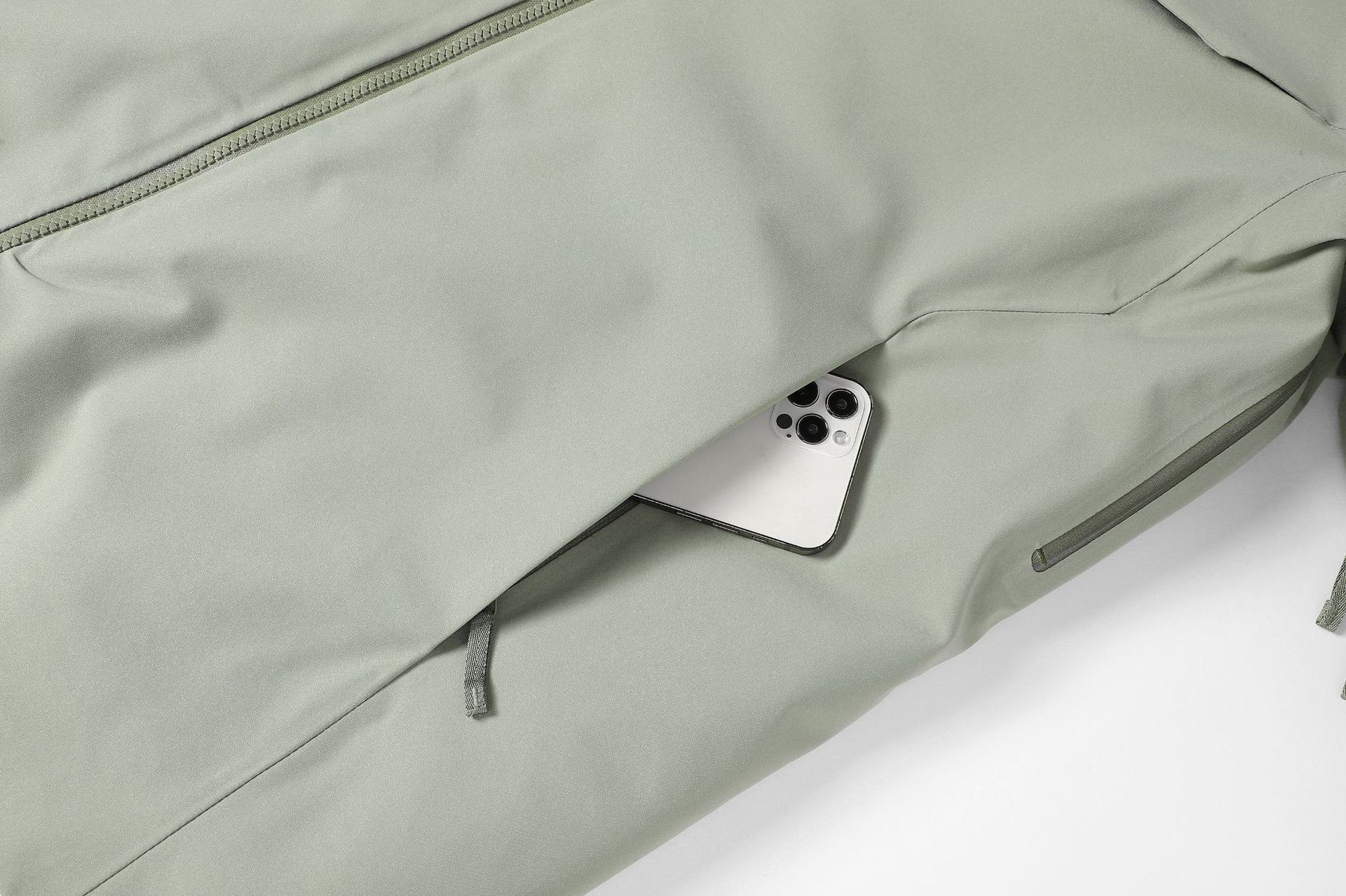 Niaojia Maicai Mcai waterproof, warm, detachable, hooded ski down jacket for men, outdoor down jacket pic 10