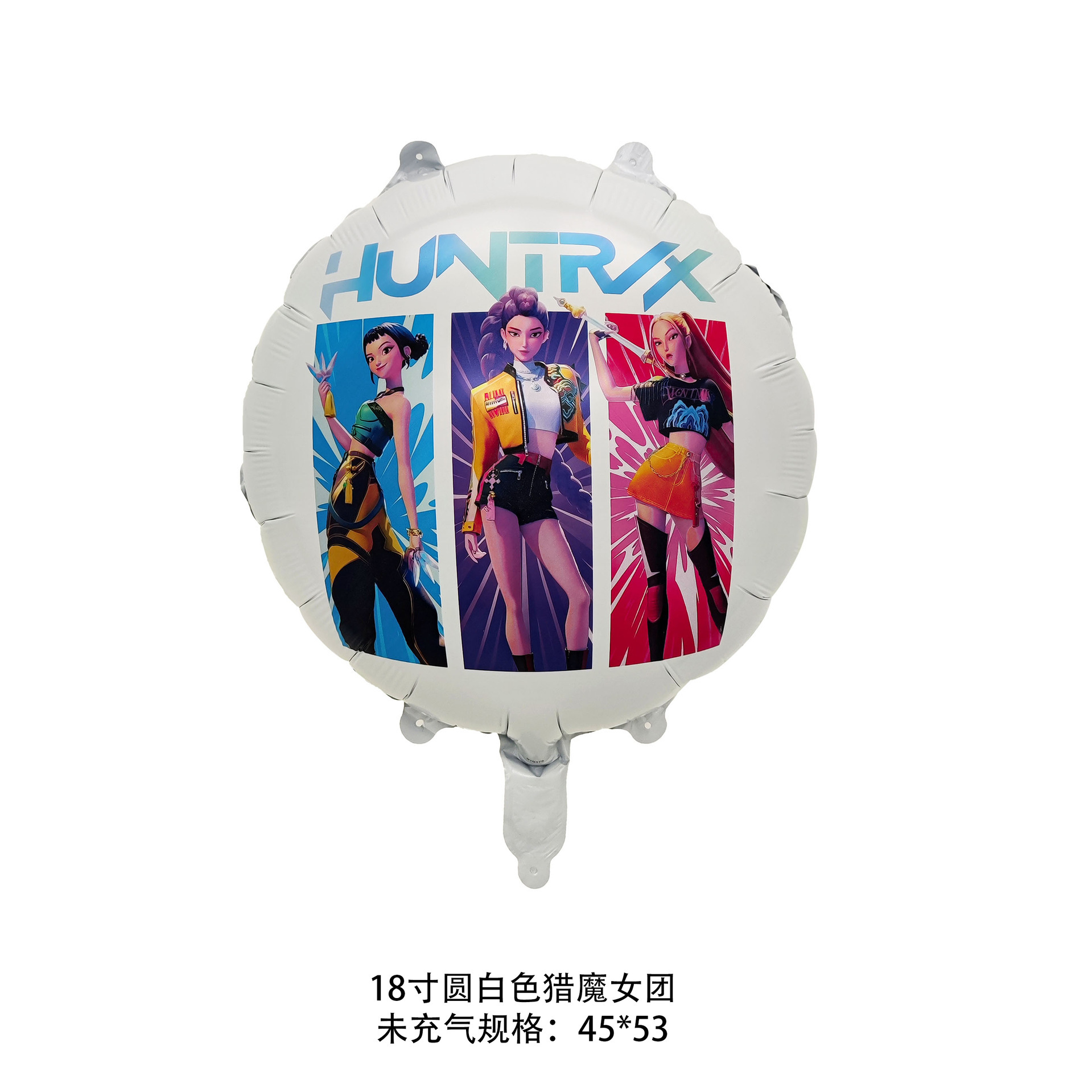 KPOP DEMON HUNTERS卡通气球ZOEY RUMI MIRA动漫生日派对玩具详情10