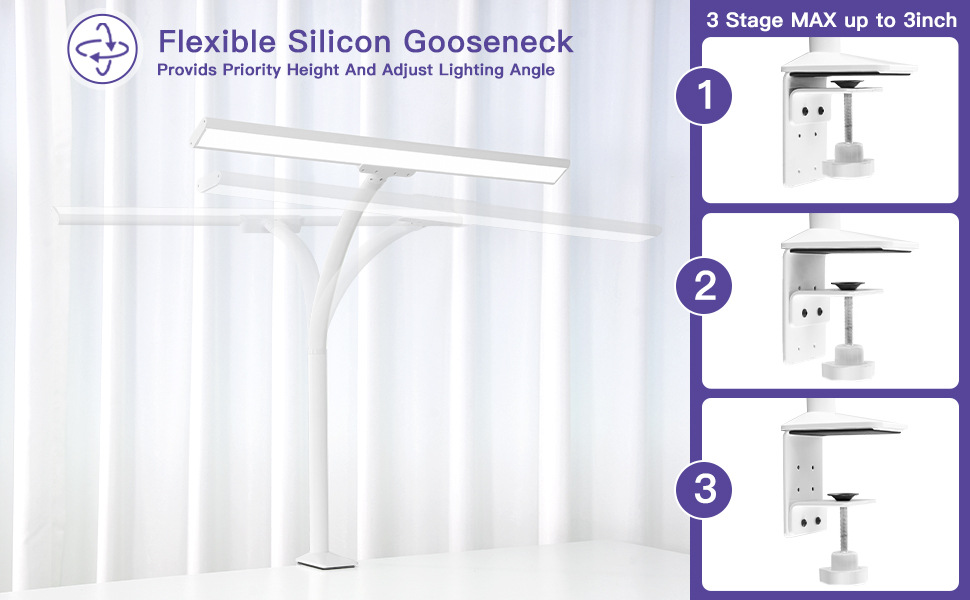36W高亮护眼LED台灯调光调色工作绘画商务办公维修手工钢琴长臂详情12