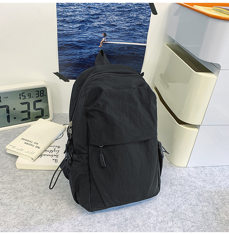 新款多功能防泼水双肩胸包男女轻便出游小背包男士户外登山斜挎包详情29