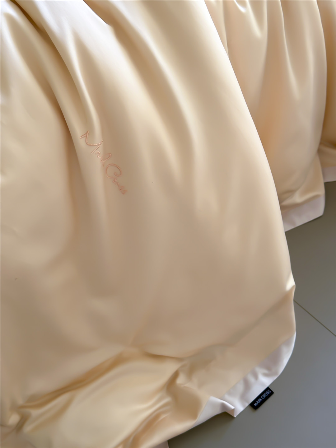 Minimalist style 100-count ultra-fine denier Tencel cotton four-piece set, high-end and silky smooth naked sleeping grade bedding pic 43