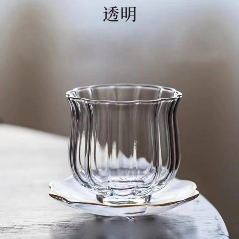 日式瓜棱公道杯高硼硅玻璃杯高端公杯分茶器泡茶功夫茶具茶海茶杯详情18