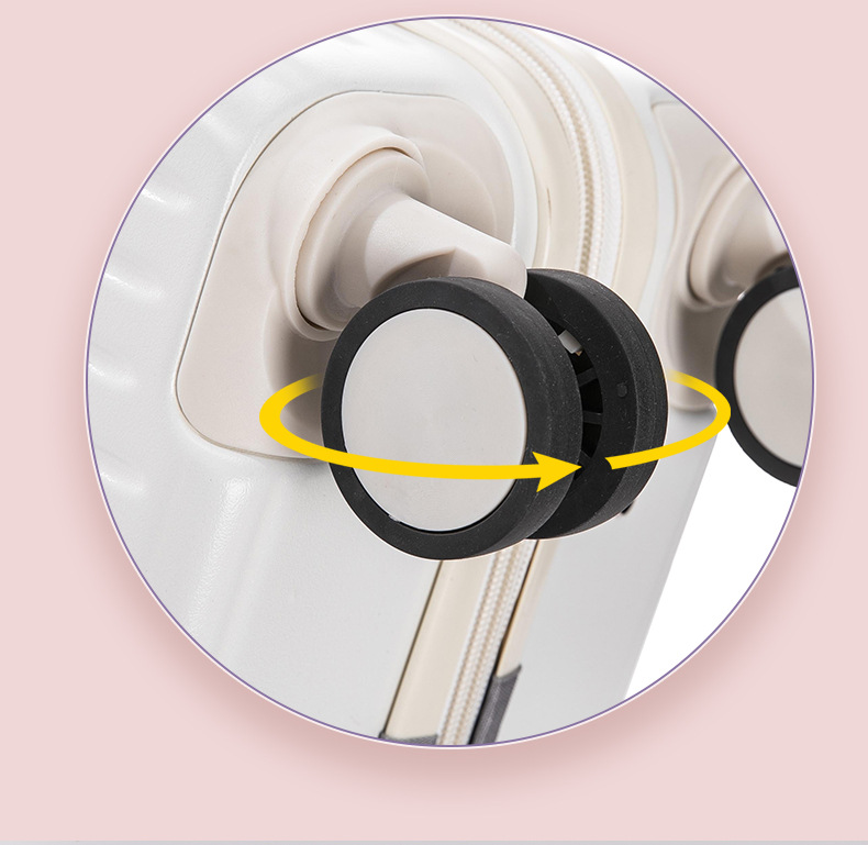 18寸登机箱男女拉杆箱静音万向轮结实耐用行李箱韩版加厚密码箱详情11