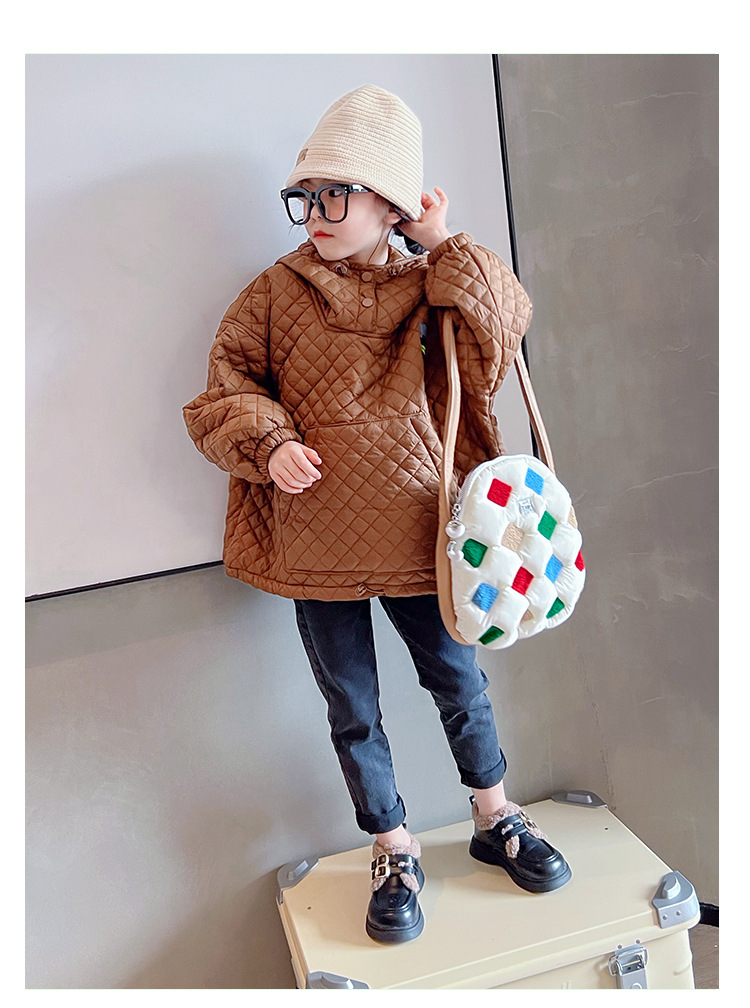 女童棉鞋加绒英伦风公主鞋2024秋冬新款保暖加厚软底小女孩豆豆鞋详情1