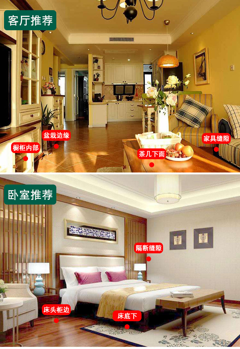 Geen leaf绿叶 外贸版灭蟑螂饵剂蟑螂 蟑螂药粉蟑螂药详情11