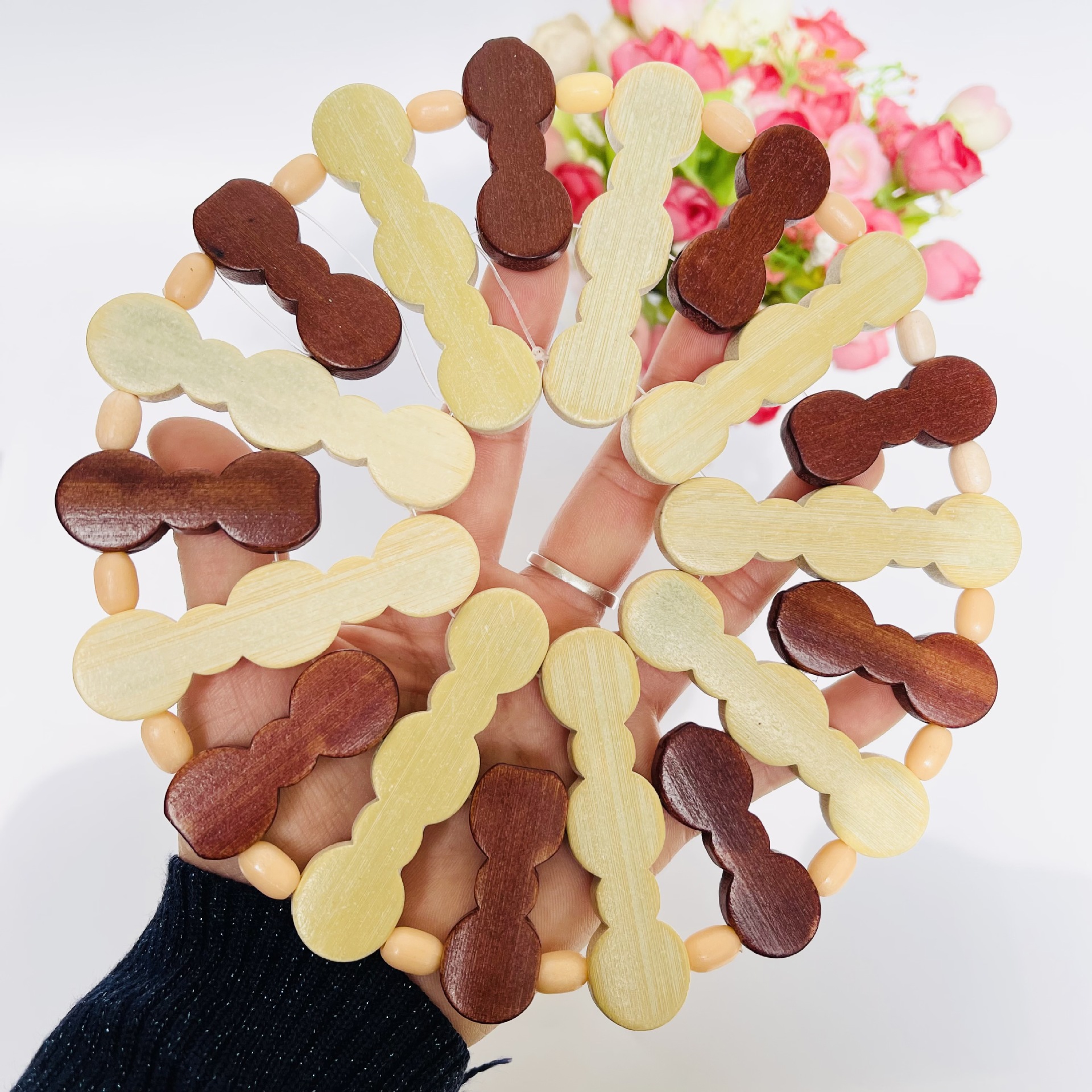 【2-9区】竹质圆形隔热垫 20/捆500/件圆形竹质隔热垫菜垫子防烫耐热砂锅垫桌垫碗垫茶杯垫盘子垫2元详情4