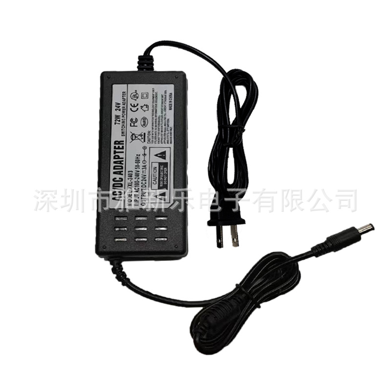 Breathable 24V3A power adapter for water purifier, led light strip monitoring motor, water mercury display, 72W full power supply pic 4