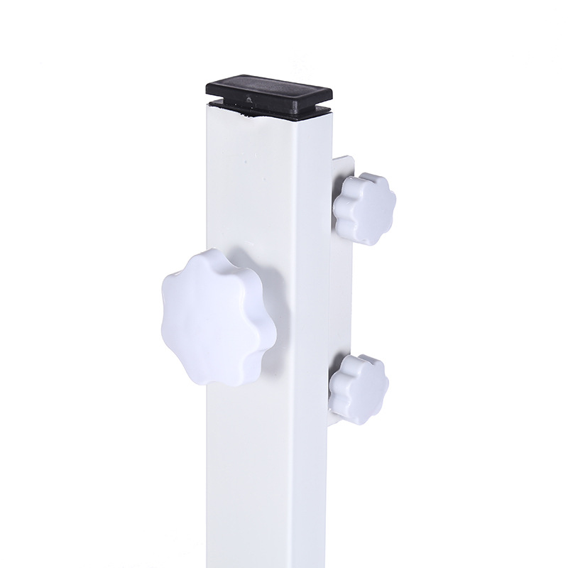 G Manufacturer directly supplies whiteboard racks, single-bar black and white board brackets, telescopic universal mobile office display racks pic 7