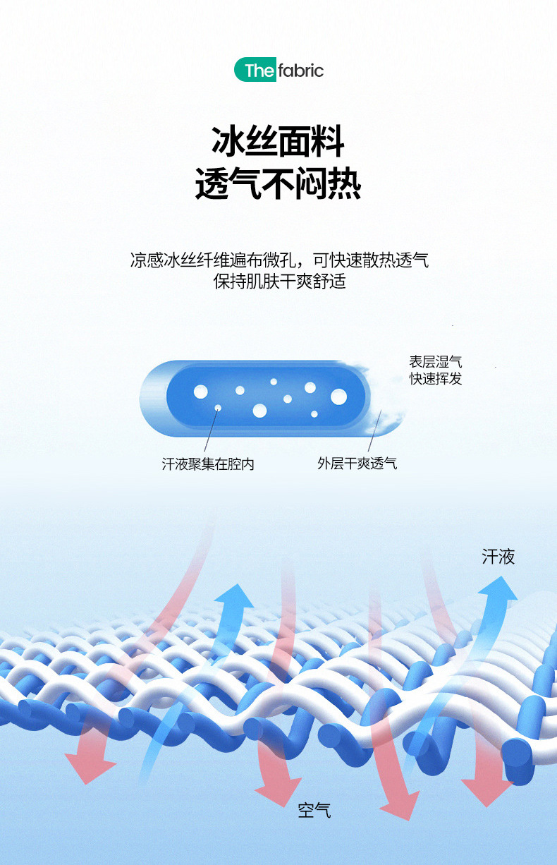 锦纶冰丝袖套防晒袖套冰袖户外男女开车骑行护袖手臂套袖批发定制详情3