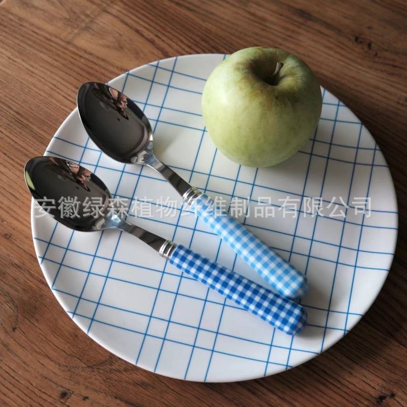 现货XeniaTaler加拿大竹纤维盘子餐具耐摔水果早餐盘面包甜品盘详情27