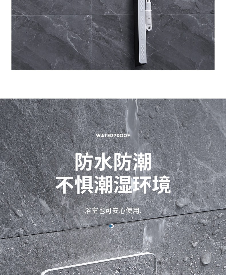 免打孔拖把架挂钩拖把夹卫生间挂架壁挂收纳承重厨房浴室拖把挂钩详情9