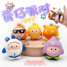 创意仿真食玩汉堡捏捏乐解压玩具软胶发泄慢回弹整蛊网红玩具批发详情6