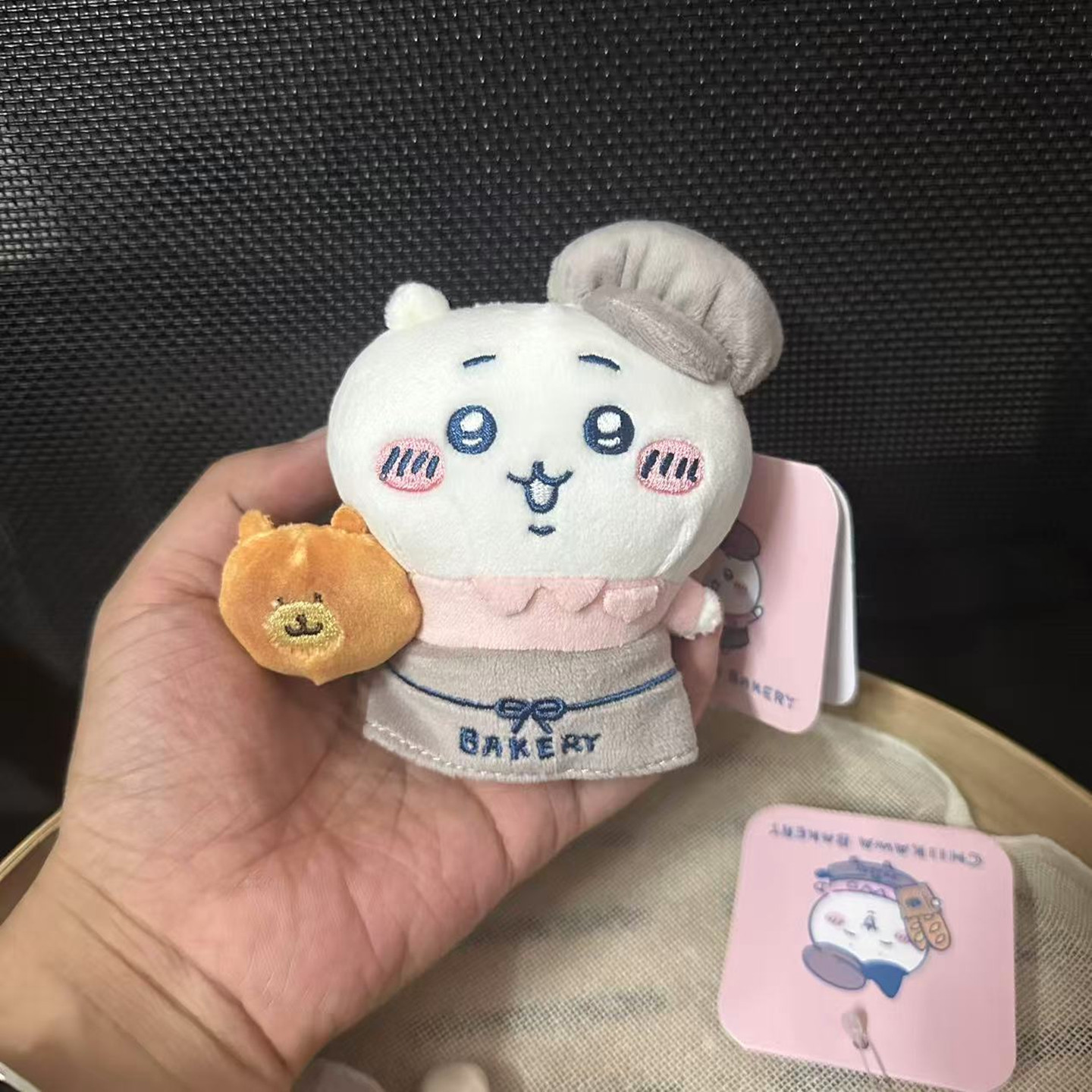 Chiikawa吉伊卡哇乌萨奇面包店毛绒公仔挂件玩偶包包小挂饰布艺玩具礼物详情7