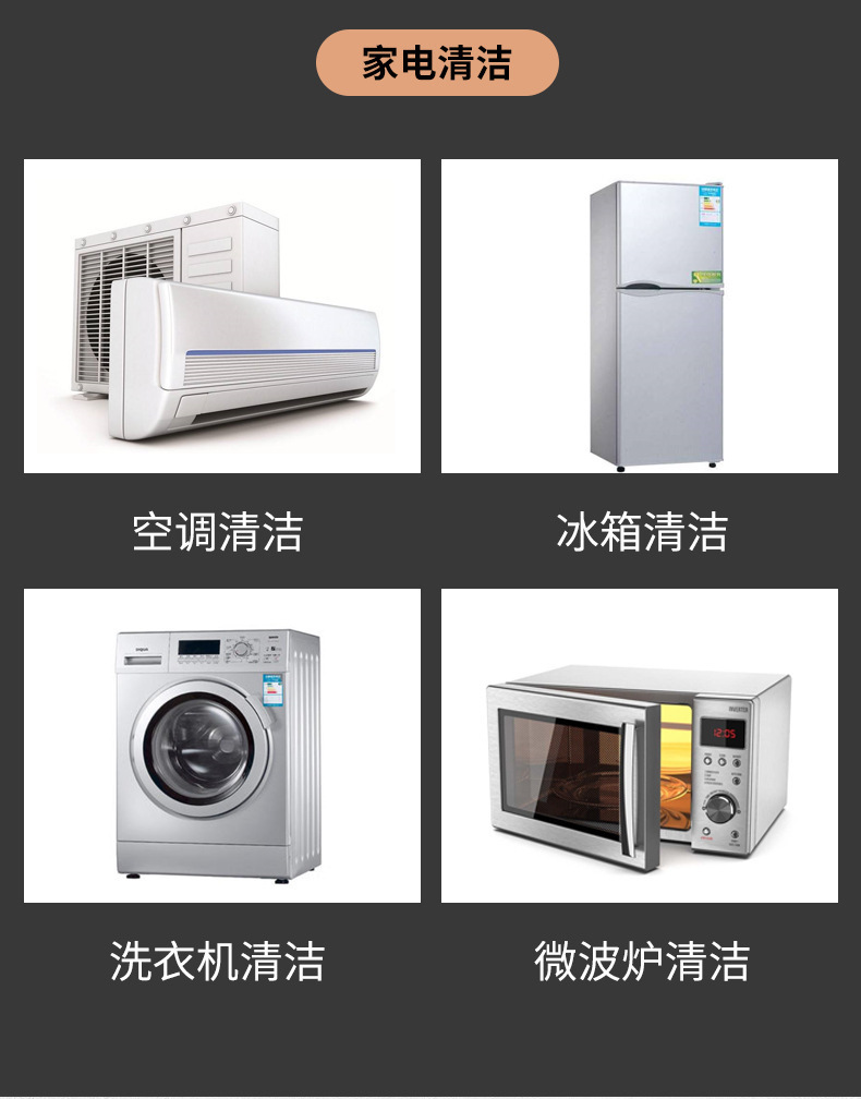 高压高温蒸汽清洗机小型家用空调厨房油烟机速热式清洁机跨境批发详情4