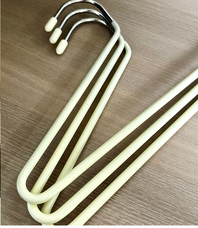 鹅型裤架衣架浸塑无痕裤夹防滑2形Z字衣挂无痕家用衣撑子衣柜收纳详情6