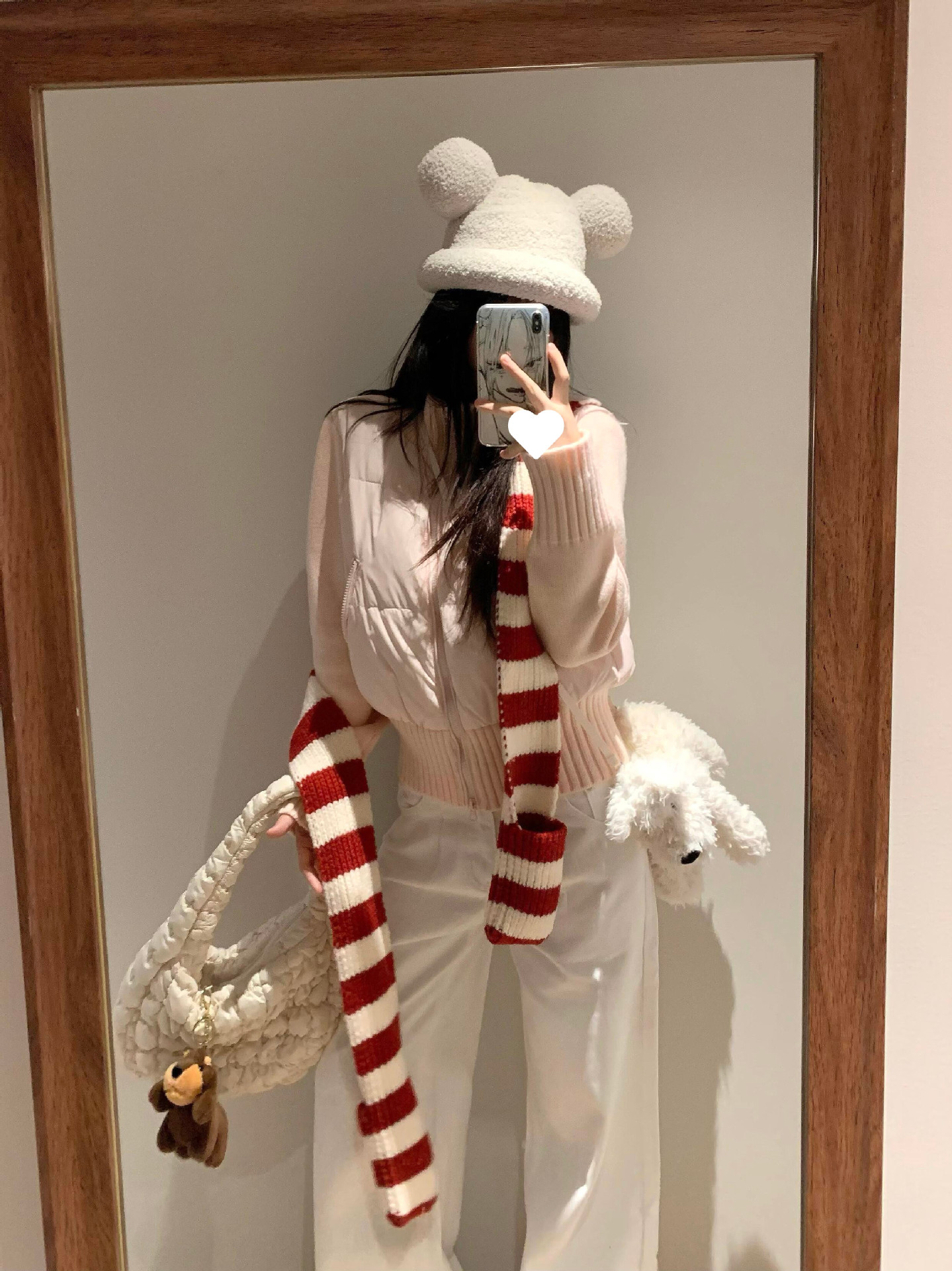 新款羽绒服女短款秋冬季2025小个子白鸭绒加厚针织袖白色轻薄外套详情7