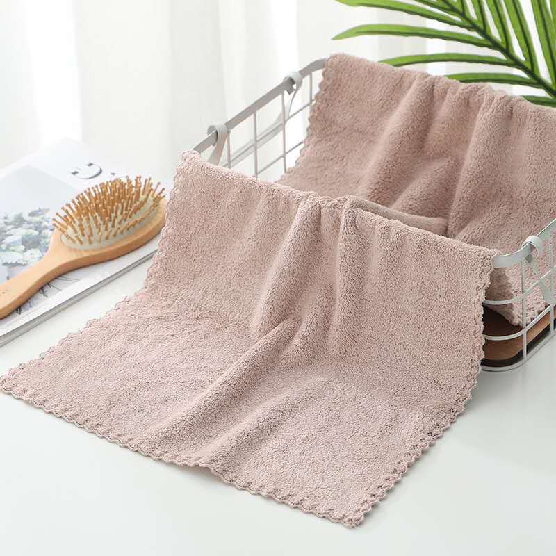 【 Chi Jia 】 High-density Warp Knitted Coral Fleece Colorful Large Towel, Soft and absorbent, wholesale gift LOGO towel pic 10