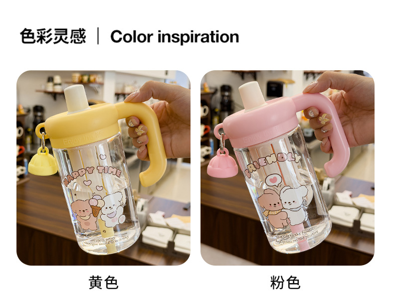 可爱卡通图案水杯儿童保温杯便携防漏杯 pic 10