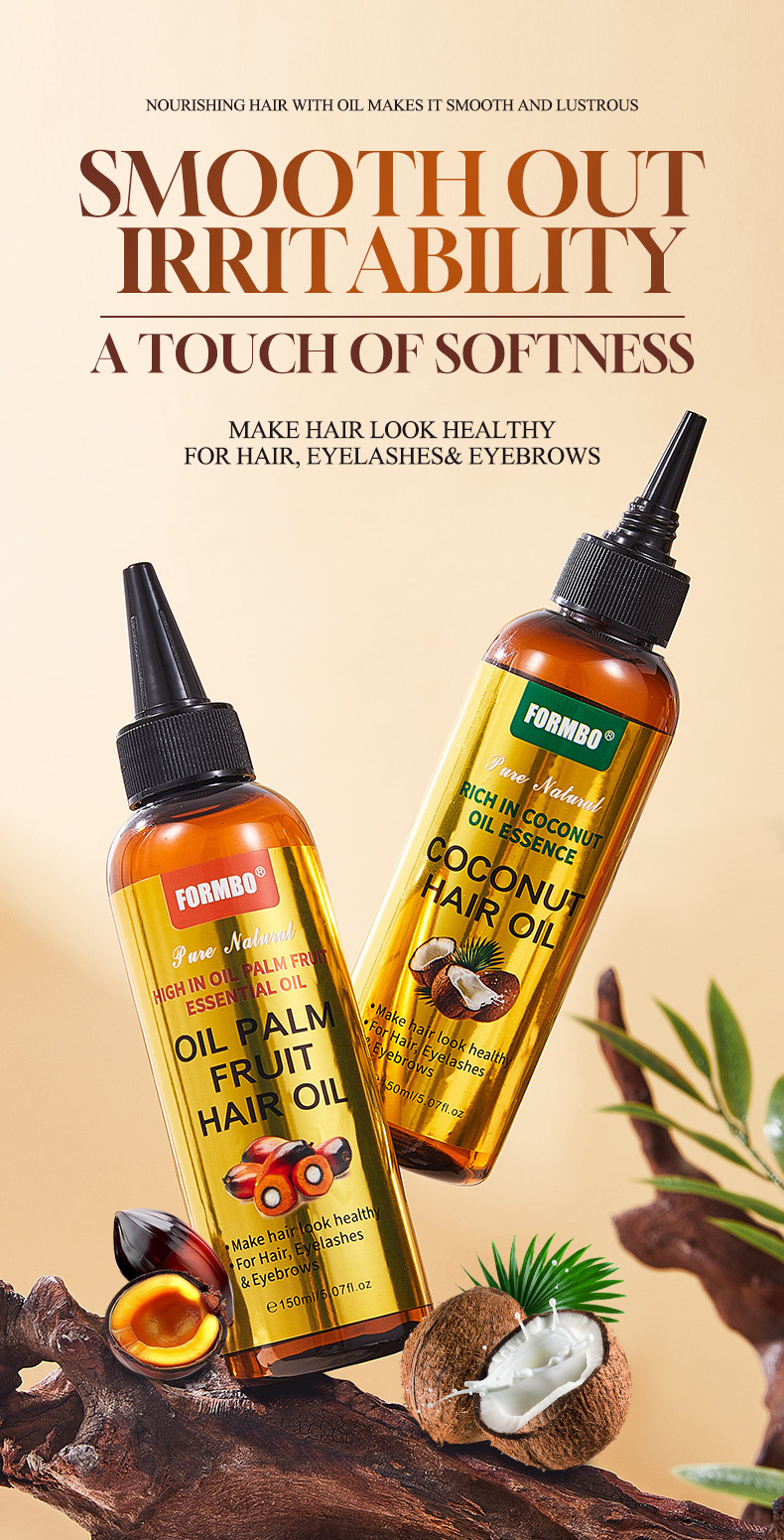 【 Cross-border Exclusive Supply 】FORMBO Hair Essential Oil Softens hair strands with luster and improves frizz. Wholesale of Hair essential oil pic 2