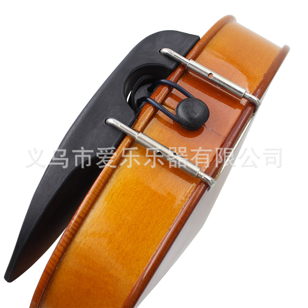 4/4 Solid wood violin natural color playing violin set for children, adults and beginners pic 21