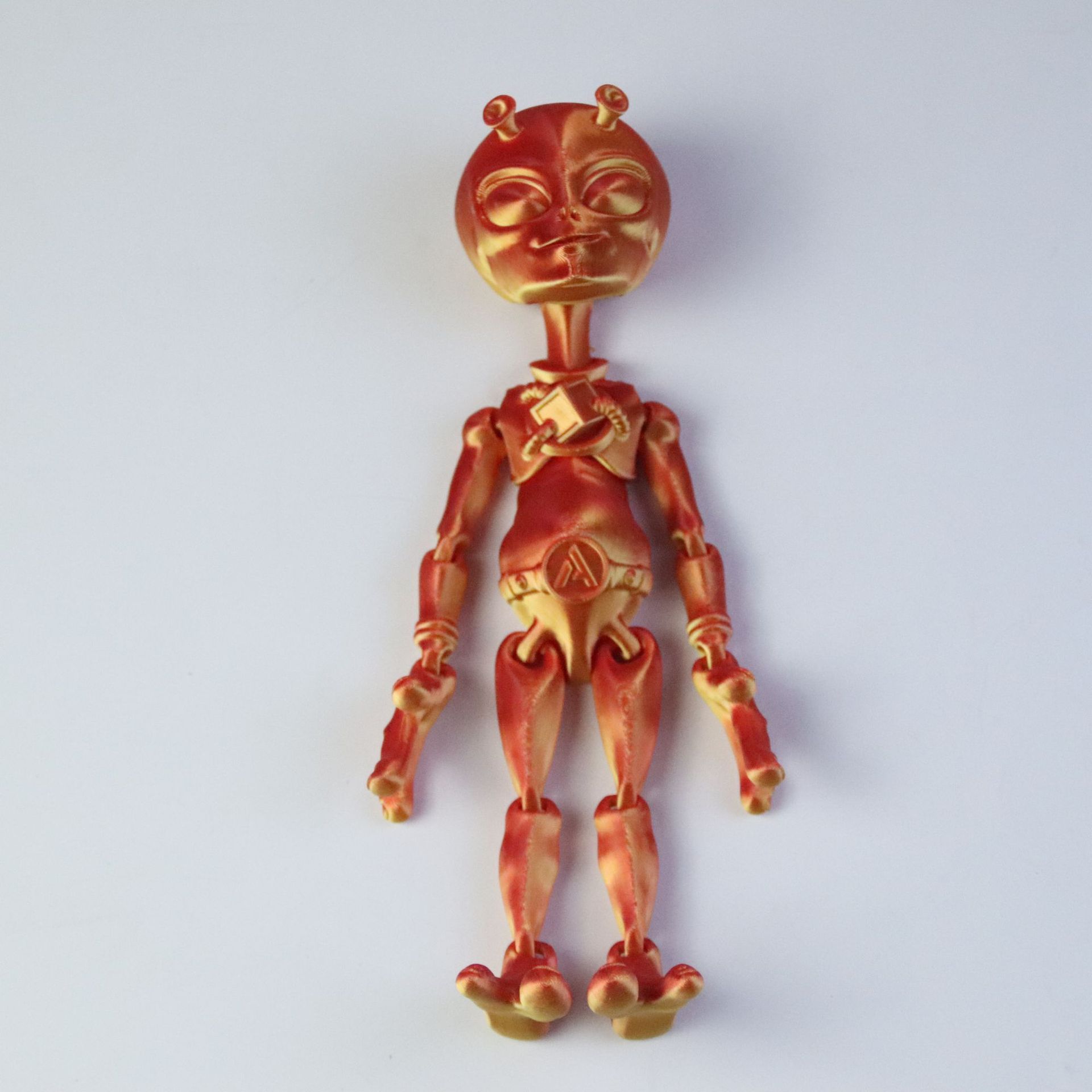 3D printed alien cross-border new alien figurine with movable joints, Halloween creative toy figurine pic 13