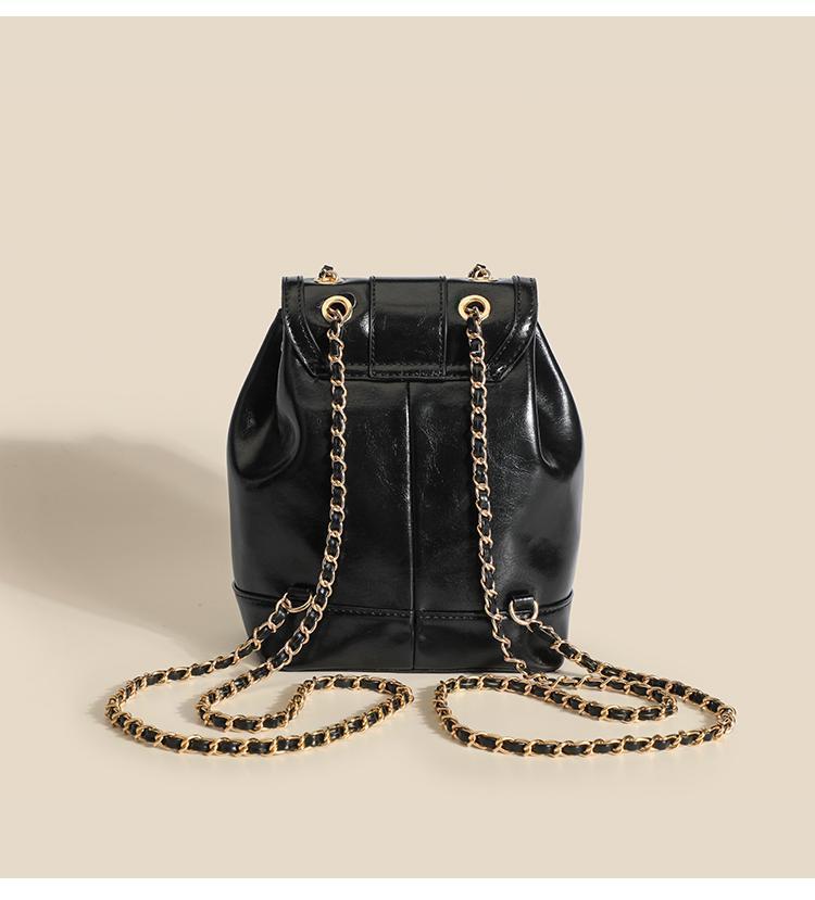 【直播专享】韩版小众链条双肩包2025新款女生旅行单肩包时尚通勤详情16