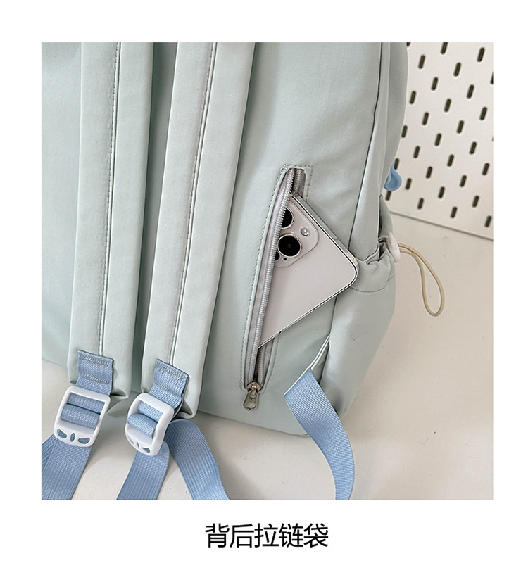 日系ins休闲校园小书包女高中大学生初中女生双肩包轻便旅游背包详情42