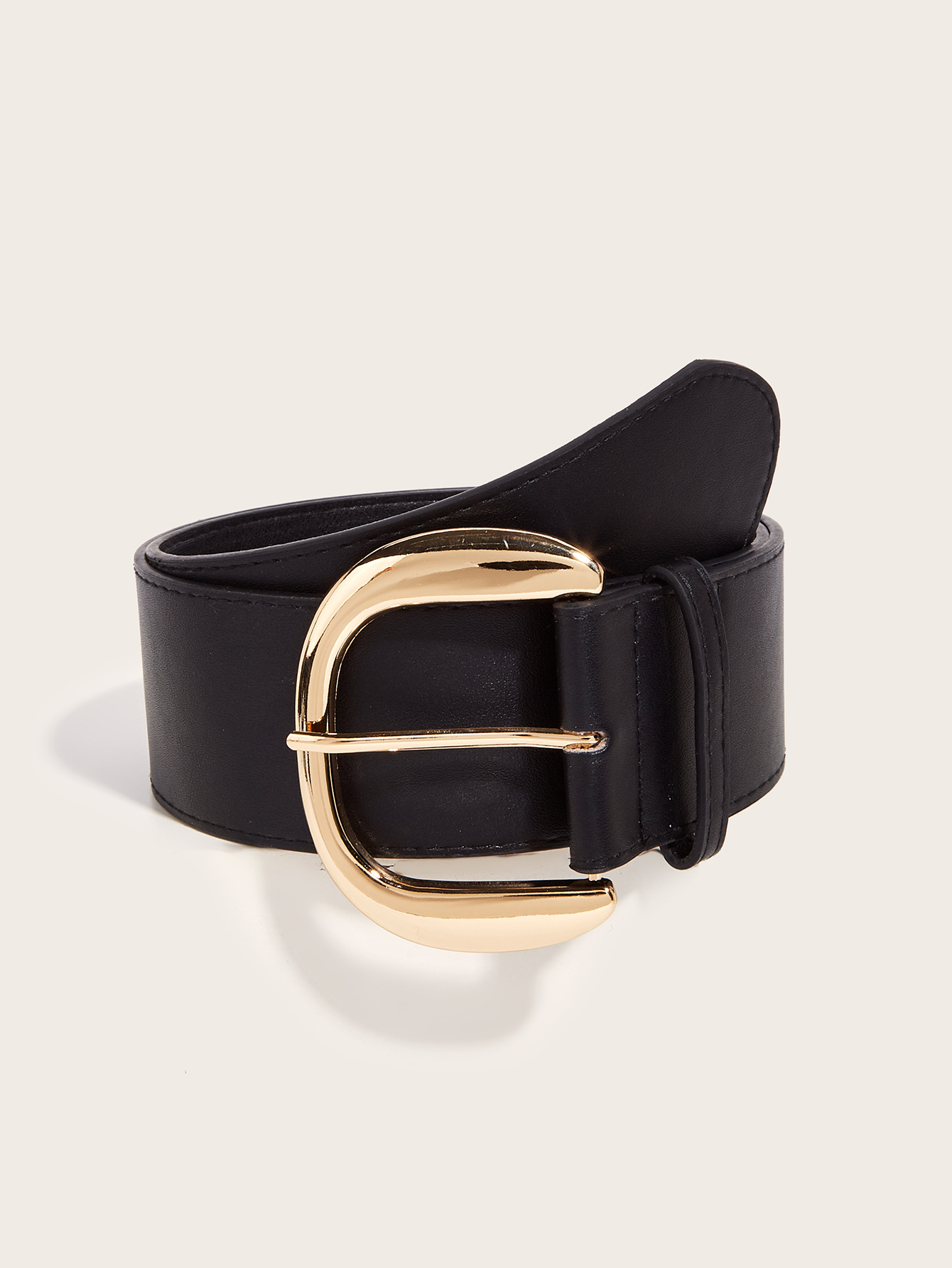 Retro Melade-style wide belt for women to slim the waist and look slimmer, paired with skirts for a stylish American hot girl style belt in stock pic 50