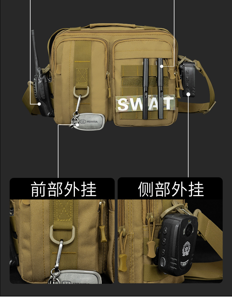 New commuter bags, multi-functional camouflage crossbody bags, outdoor sports lightweight single-shoulder bags, and travel lull bags pic 19