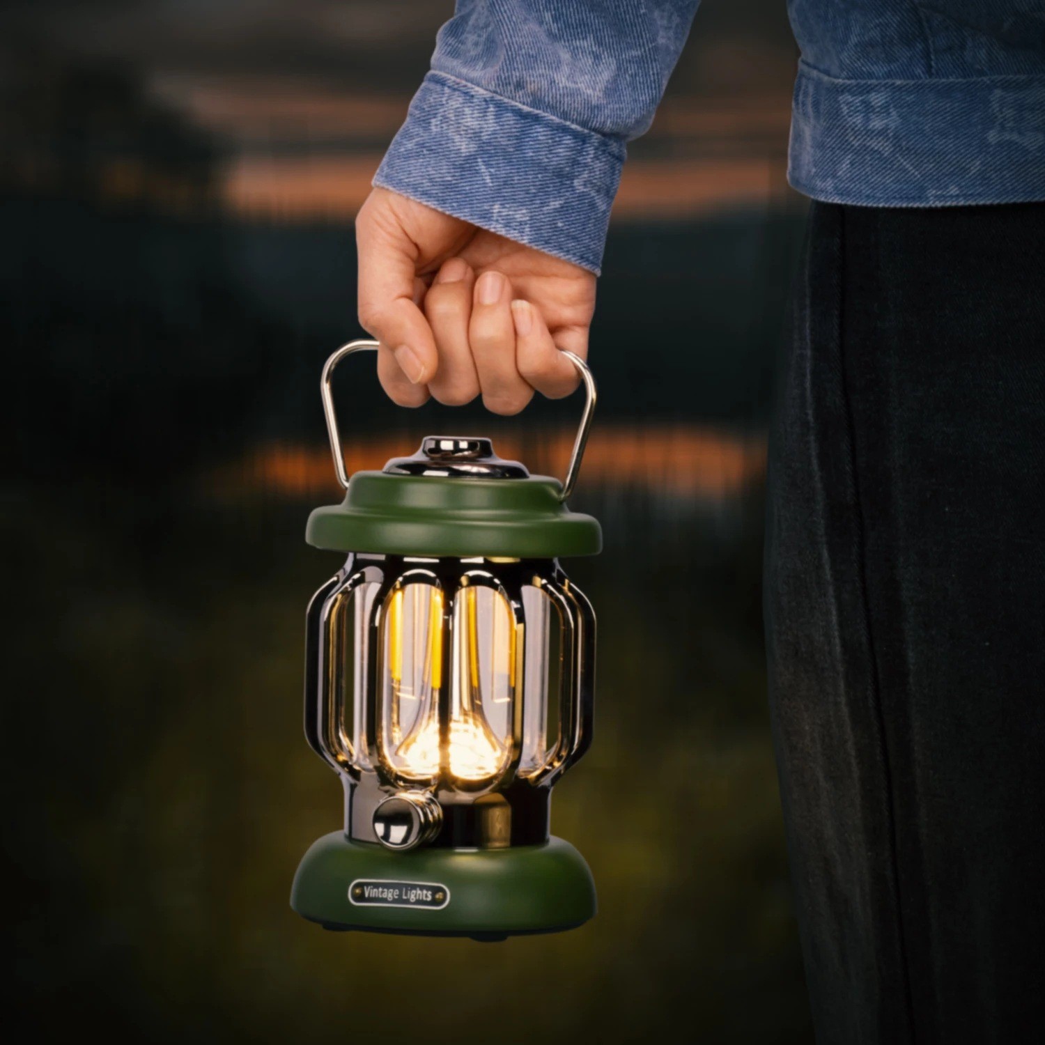Infinitely dimmable retro outdoor camping lamp, tent lamp, camping site horse lamp, ultra-long battery life, ultra-bright, rechargeable pic 10