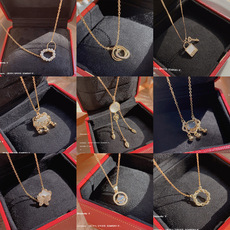 Korean retro titanium steel necklace for women, versatile and high-end pearl pendant, ins style niche collarbone chain accessory wholesale pic 8