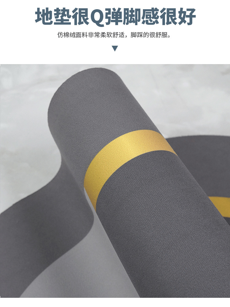 Modern and simple diatom mud floor MATS are anti-slip, wear-resistant, dirt-resistant and easy to maintain. Bathroom floor MATS and household water-absorbing and quick-drying floor MATS pic 9