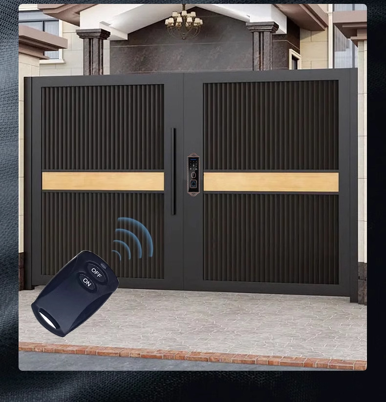 Bull head lock, electronic lock, anti-theft door, courtyard fingerprint lock, apartment iron gate, graffiti all smart lock, old-fashioned combination lock pic 20