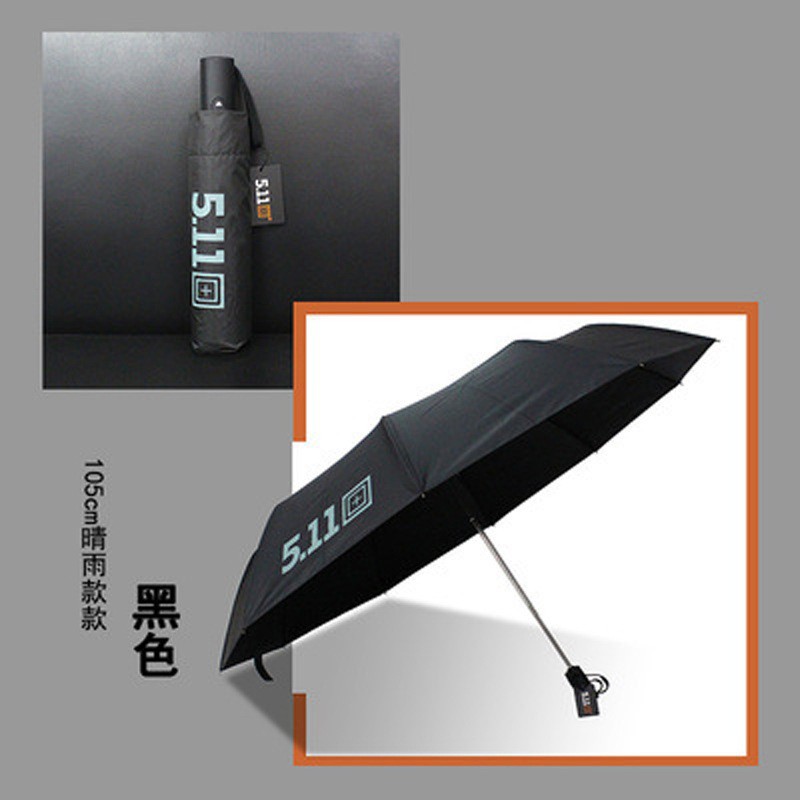 511 Umbrella, extra-large 140 fully automatic umbrella, folding and reinforcing, wind-resistant, sunny and rainy dual-purpose black rubber sunshade pic 26