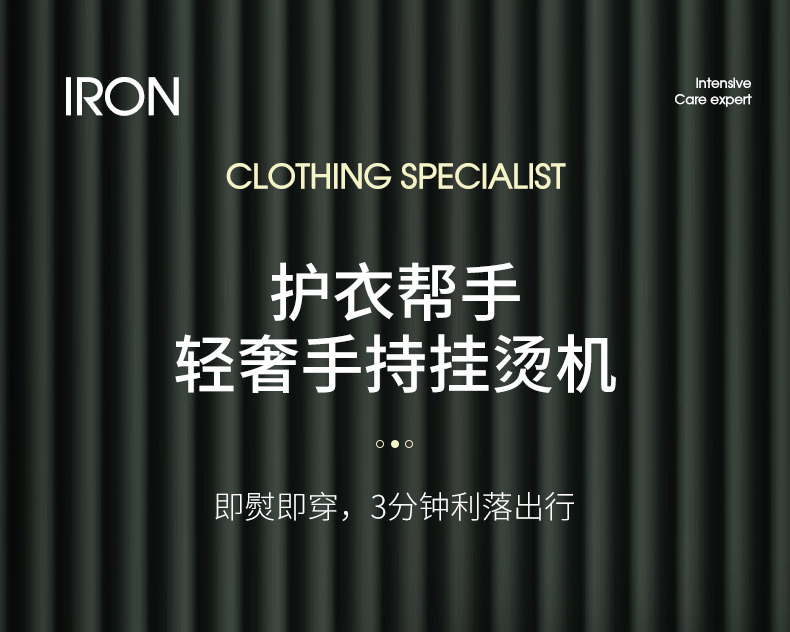 Wholesale of cross-border folding steam irons, cross-border handheld portable electric irons, household and travel mini ironing machines for clothes pic 1