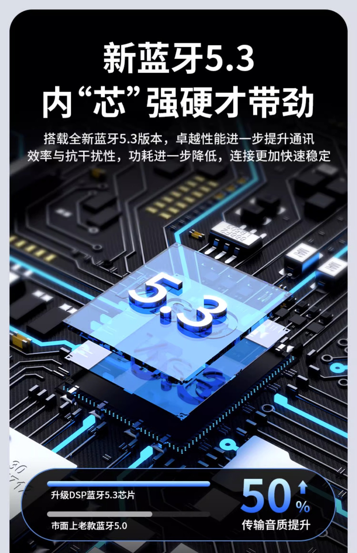 蓝牙耳机适用于苹果OPPO华为vivo安卓无线入耳式塞运动游戏详情8