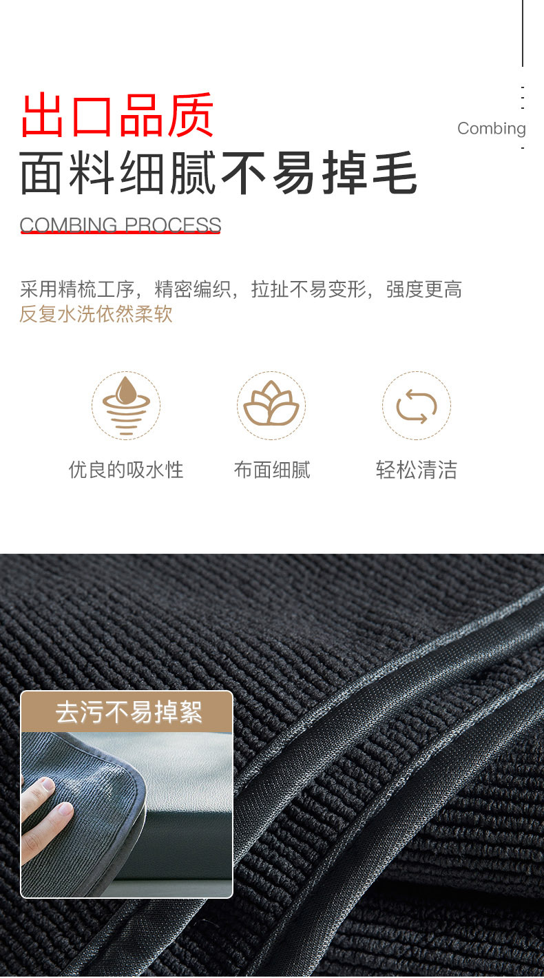 加厚超细纤维擦车布擦玻璃吸水去污擦车巾不易掉毛洗车毛巾批发详情10