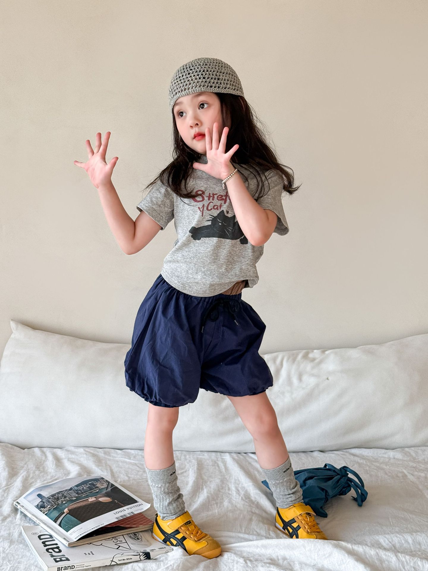 Vimmu niños niñas summer suit 2025 nuevos modelos slim niños korean camisetas bractepantalones categoría a mujer ropa bebé pic 38