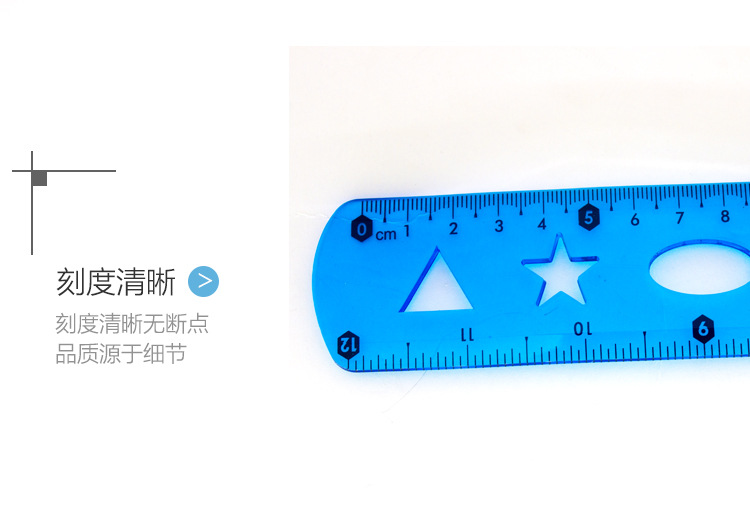 20cm mano tender regla 30cmPVC regla flexible puede doblar puede doblar color gráfico regla logotipo personalizado fabricantes de comercio exterior pic 7