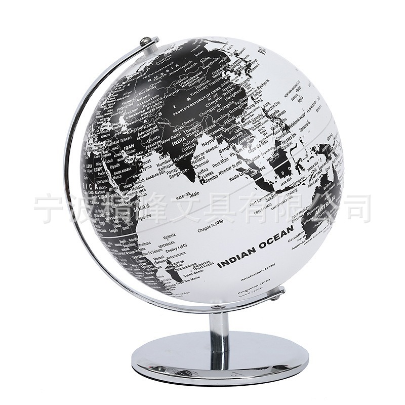 Globe 20cm English light luxury wine cabinet, office study desk, home decoration matte globe ornament pic 4