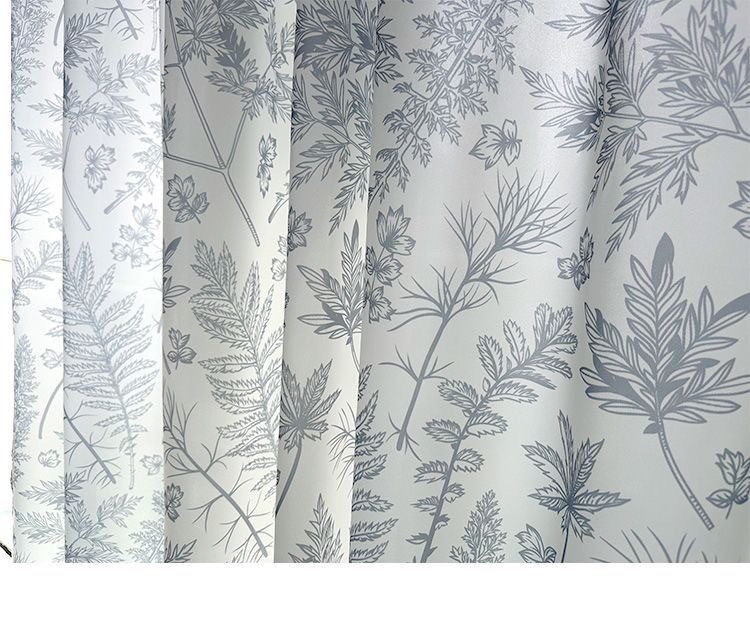 复古印花纱帘窗帘透光不透人卧室客厅阳台防晒隔热高级感纱帘窗纱详情9