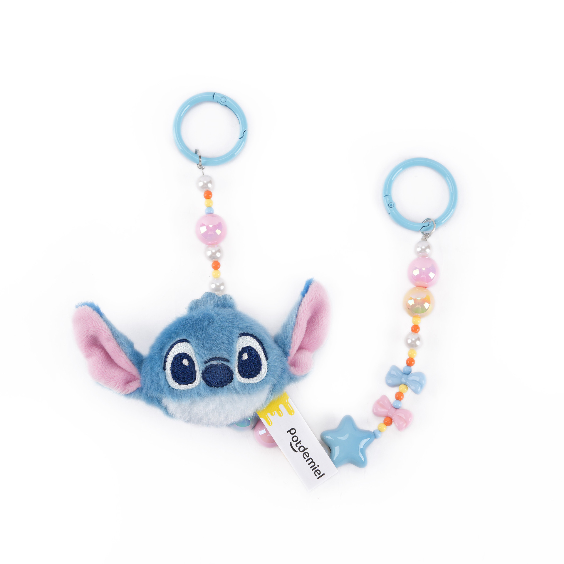 Disney Stitch, Zootopia, Judy Fox, Nick Macaron, Candy Bean backpack Pendant, keychain pendant pic 7