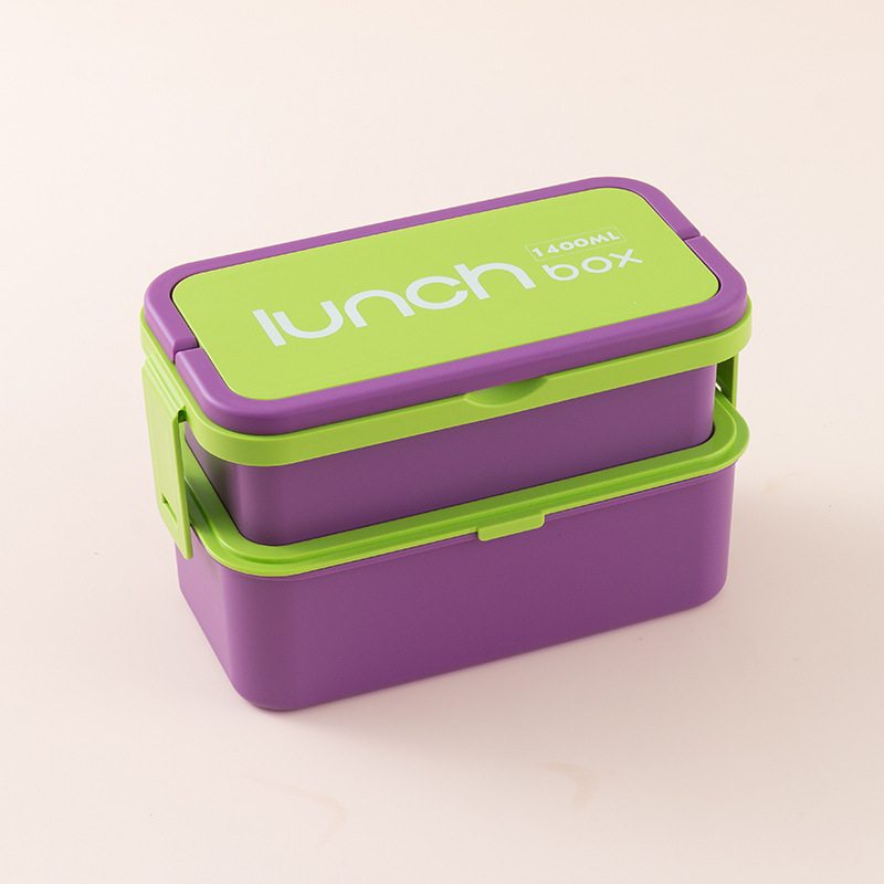 Amazon's large-capacity PP student separated lunch box, a portable lunch box for office workers to take away, and a microwave-heated lunch box for cross-border use pic 11