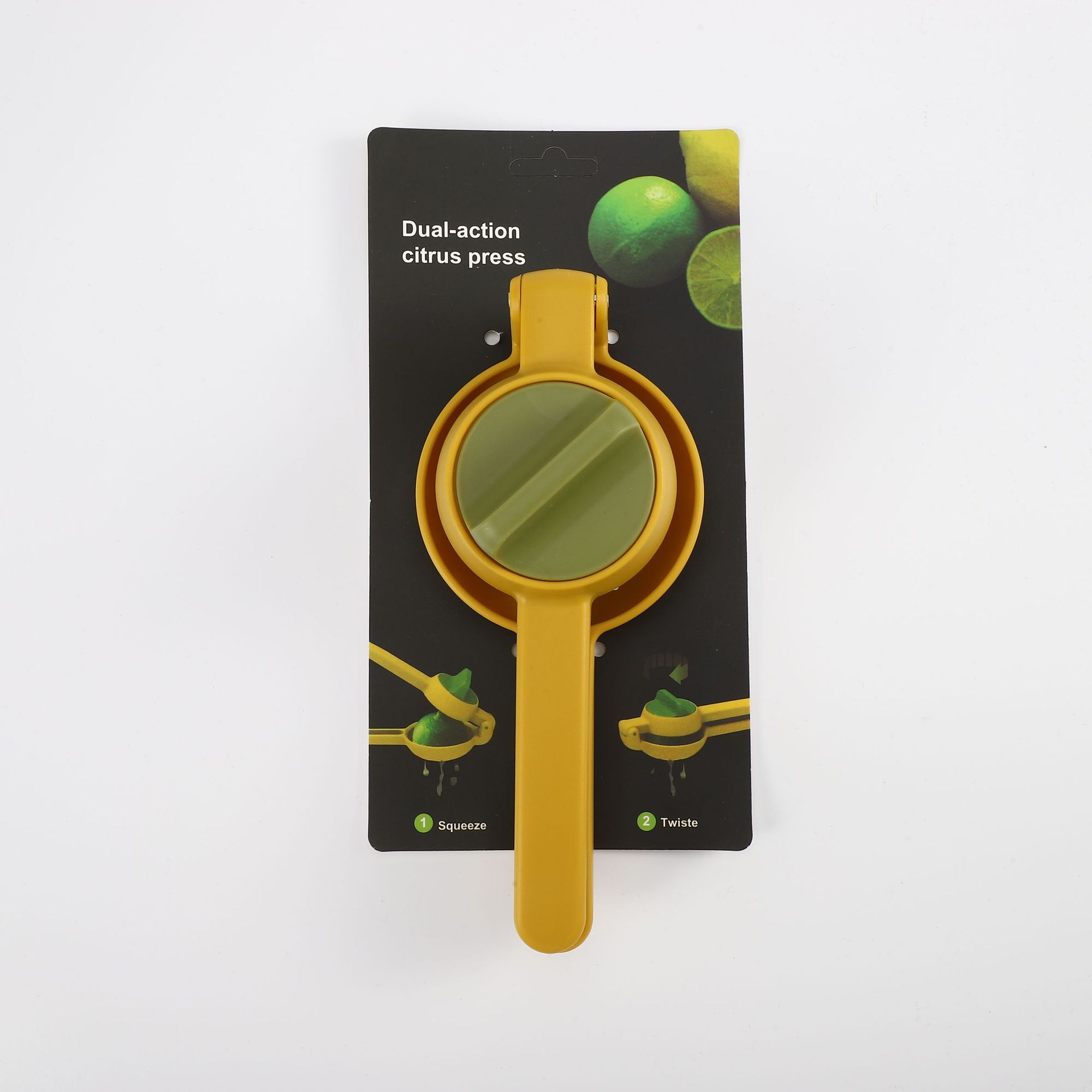 多功能旋转式榨汁机手动柠檬夹家用压汁器小型果汁机水果榨汁器详情17