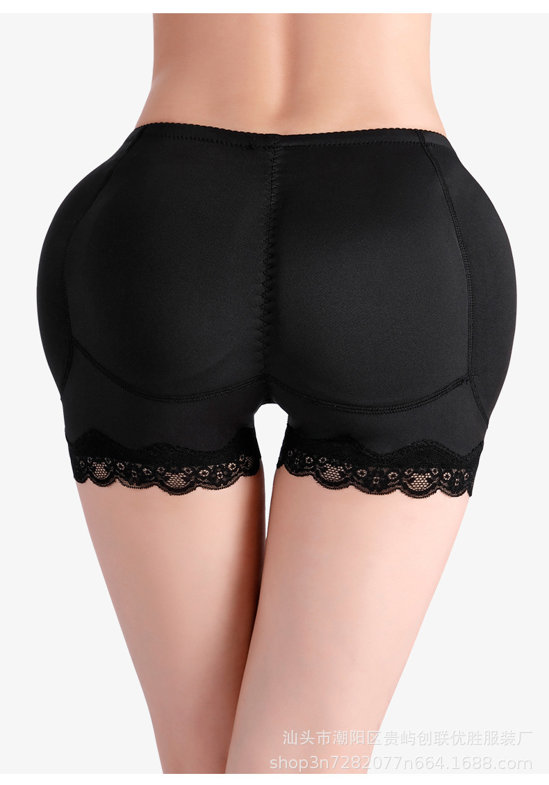 Large-sized faux bottom underwear for buttocks and hips, lace faux bottom pad, sponge pad, body-shaping, buttock lifting, body shaping and tummy tightening pants pic 12