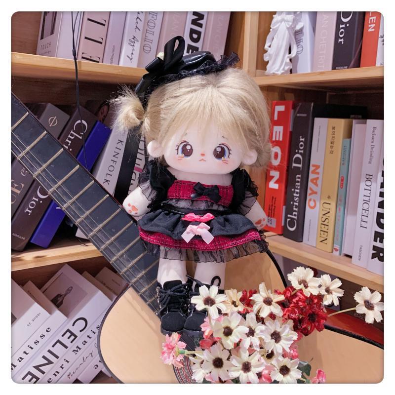 新款25CM长腿棉花娃娃系列礼盒兔女郎衣服可爱甜酷毛绒公仔礼物盒详情16