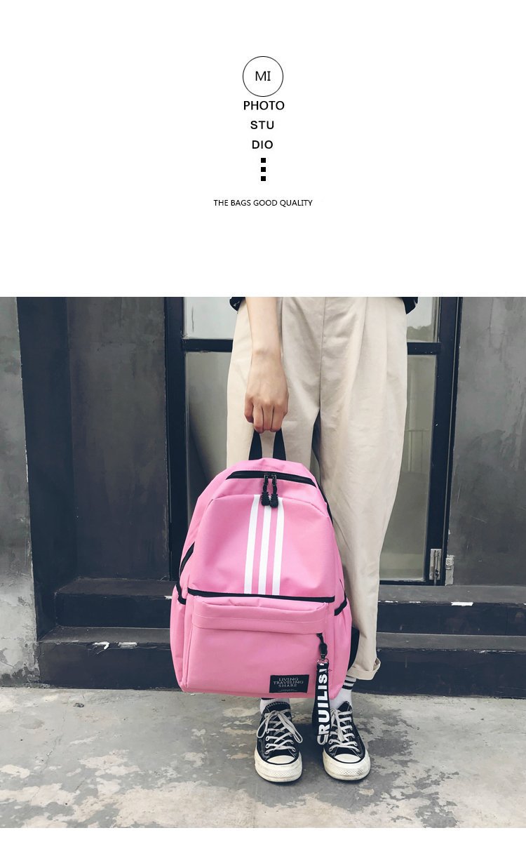 2026新款学生双肩包韩版时尚潮流初中高中生背包情侣旅行书包批发详情1
